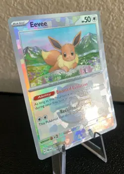 Pokemon TCG: Eevee (Poke Ball Pattern) 074/131 Sv: Prismatic Evolutions Holo - Image 2