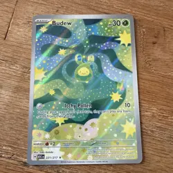 2026 Pokemon BUDEW #221/217 Ascended Heroes Illustration Rare English (B) - Image 1