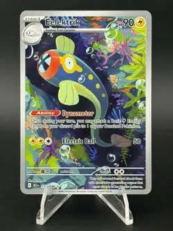 Pokemon TCG | Eelektrik 114/086 English Black Bolt IR Illustration Rare - Image 1