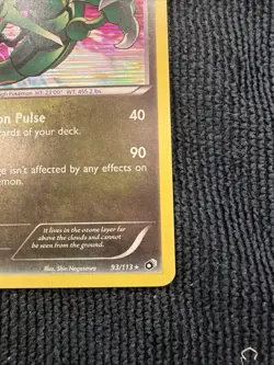 Pokemon Company Rayquaza 93/113 Legendary Treasures Holo Rare Basic 120 HP EN - Image 3