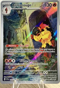 Armarouge 203/198 SV01 Scarlet & Violet Illustration Rare Holo Full Art Eng - Image 1