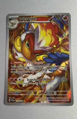 Pokemon Infernape 173/167 Sv06: Twilight Masquerade Holo - Image 1