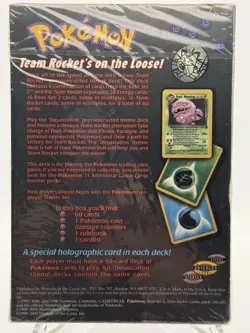 Pokemon Team Rocket Devastation Theme Deck | Brand New | Factory Sealed | WOTC - Image 2