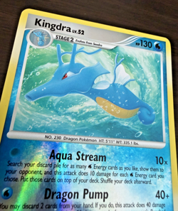 Kingdra 7/146 Legends Awakened Rare Reverse Holo Pokemon TGC Near Mint - Image 2