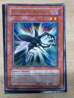 LP Infernity Beetle TSHD-EN014 The Shining Darkness 1st Edition - Image 1