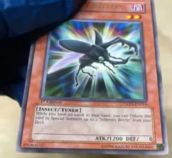 LP Infernity Beetle TSHD-EN014 The Shining Darkness 1st Edition - Image 4