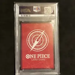 PSA 10 Monkey D Luffy OP05-060 L PSA Magazine Promo English One Piece Card - Image 2