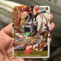 One Piece TCG, Sabo ST13-008 SR (Alt Art AA) - Image 1