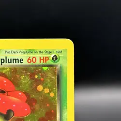 Pokemon TCG Dark Vileplume 1st Edition Holo Rare Card 13/82 1999 NM Team Rocket - Image 2