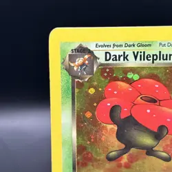 Pokemon TCG Dark Vileplume 1st Edition Holo Rare Card 13/82 1999 NM Team Rocket - Image 3