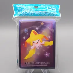 Pokemon Card NEW Shiny Jirachi Sleeve 64 pcs Protector Radiant Japanese SL06 - Image 1
