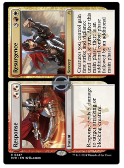 NM Response/Resurgence, MTG, Ravnica Remastered, Magic the Gathering, 247 - Image 1