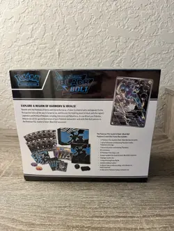 Pokemon TCG Black Bolt Pokemon Center Elite Trainer Box PC ETB SEALED - Image 2