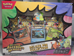 Pokemon Ascended Heroes First Partners Deluxe Pin Collection Box Sealed New - Image 1