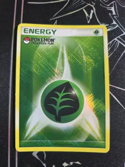 Pokemon TCG Grass Energy Pokemon Organized Play Stamped 2009 Promo - Image 1