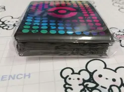 Pokemon Card Game Monster Ball Rainbow Deck Shield 65 Sleeves Trainer's Toolkit - Image 4