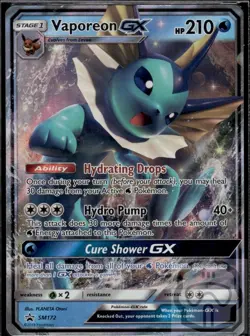 Vaporeon GX - SM172 Holo P Sun & Moon Promo Pokemon Holo NM/M - Image 3