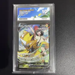 Pokemon TCG ACE 10 Zeraora V Silver Tempest Trainer Gallery TG16/TG30 - Image 1