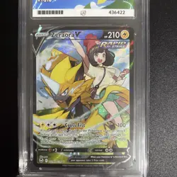 Pokemon TCG ACE 10 Zeraora V Silver Tempest Trainer Gallery TG16/TG30 - Image 2