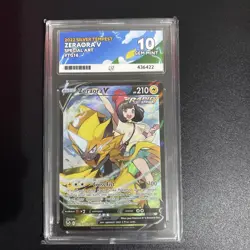 Pokemon TCG ACE 10 Zeraora V Silver Tempest Trainer Gallery TG16/TG30 - Image 3