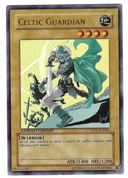 YUGIOH - CELTIC GUARDIAN - ANNIVERSARY PACK - ULTRA RARE LIMITED ED - YAP1-EN004 - Image 1