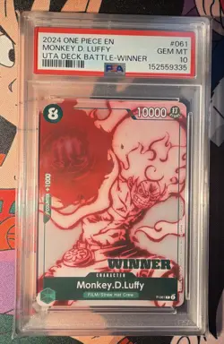 Monkey.D.Luffy (Starter Deck 11: Uta Deck Battle) [Winner] P-061 One Piece - Image 1