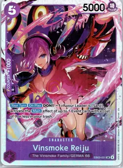 Vinsmoke Reiju SR Extra Booster: One Piece Heroines Edition EB03-031 - Image 1