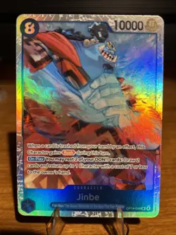 One Piece TCG English OP14-049 Jinbe SR Foil - Image 1