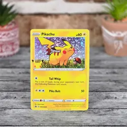 Pikachu SWSH039 Black Star Promo Holo 25th Anniversary Promo Pokemon Card NM/M - Image 2