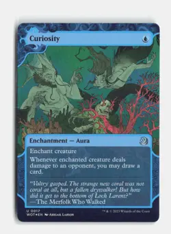 Curiosity 17 Foil Wilds of Eldraine: Enchanting Tales MTG NM - Image 1