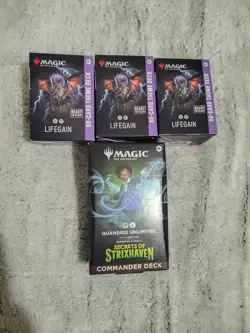 mtg commander deck and extra - Image 1