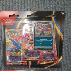 Pokemon TCG Mega Evolution Phantasmal Flames 3 Pack Blister x 2 Brand New - Image 3