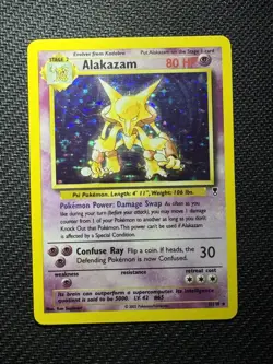 Pokemon TCG Alakazam Legendary Collection 2002 1/110 Holo Rare - Image 2