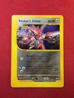 Pokemon TCG Rocket's Scizor Best of Game 4/9 Holo Promo Promo - Image 1