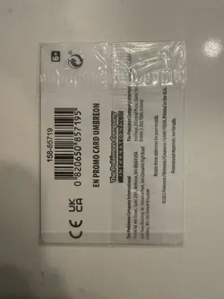 Pokemon TCG Umbreon 130 GameStop Stamped Exclusive SV Black Star Promo SEALED NM - Image 2