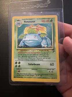2000 POKEMON BASE SET 2 #18 VENUSAUR-HOLO Near Mint - Image 1