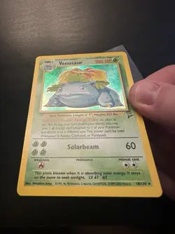 2000 POKEMON BASE SET 2 #18 VENUSAUR-HOLO Near Mint - Image 2