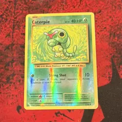 Wizards of the Coast Pokemon Caterpie 45/102 Base Set 1st Edition Common 40 HP - Image 1