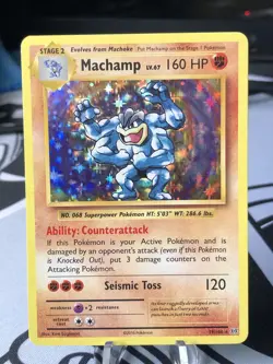 Pokemon TCG - Machamp Holo Holo Rare XY - Evolutions 59/108 - Image 1