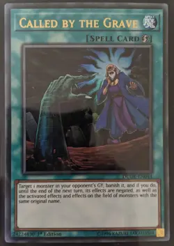 YuGiOh Called by the Grave Ultra Rare DUDE-EN044 1st Edition - Image 1