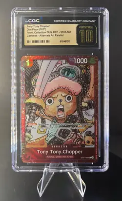 ⭐One Piece Tony Tony Chopper Film Red CGC Pristine 10⭐ - Image 1