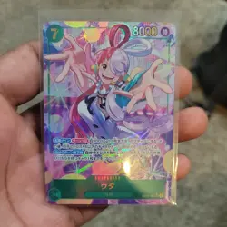 One Piece Japanese TCG Heroines Edition Uta EB03-061 SEC Parallel NM - Image 1