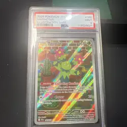 Pokemon TCG Maractus Illustration Rare Card 160/159 Journey Together PSA 9 - Image 1