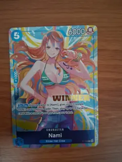 Nami (Heroines Battle Winner Pack) P-112 One Piece Promotion Cards Foil, NM - Image 1