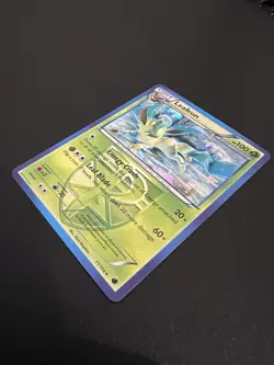 Leafeon 11/116 BW Plasma Freeze 2013 Pokemon Card Rare Cracked Ice NM - Image 3