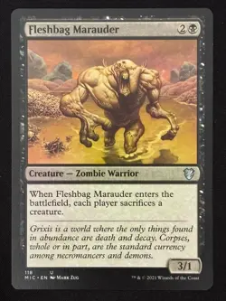 1x MTG Fleshbag Marauder - Commander: Innistrad: Midnight Hunt (MIC) #118 - Image 1