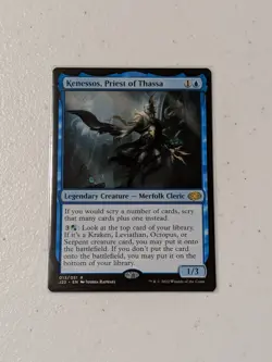 MTG Kenessos, Priest of Thassa - Jumpstart 2022 NM - Image 1