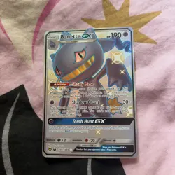 Banette GX SV61/SV94 Hidden Fates Ultra Rare Shiny Vault Pokemon Card - Image 1