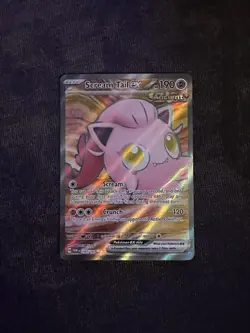 Scream Tail ex 197/167 Ultra Rare Twilight Masquerade Pokemon Near Mint - Image 1