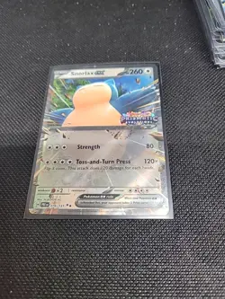 Snorlax ex 076/131 Prismatic Evolutions Stamp Special Collection Promo Pokemon - Image 1